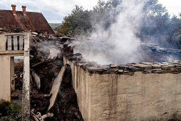 Professional Fire Damage Removal technician working in Ambler, PA